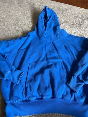 Yeezy Gap Blue Hoodie